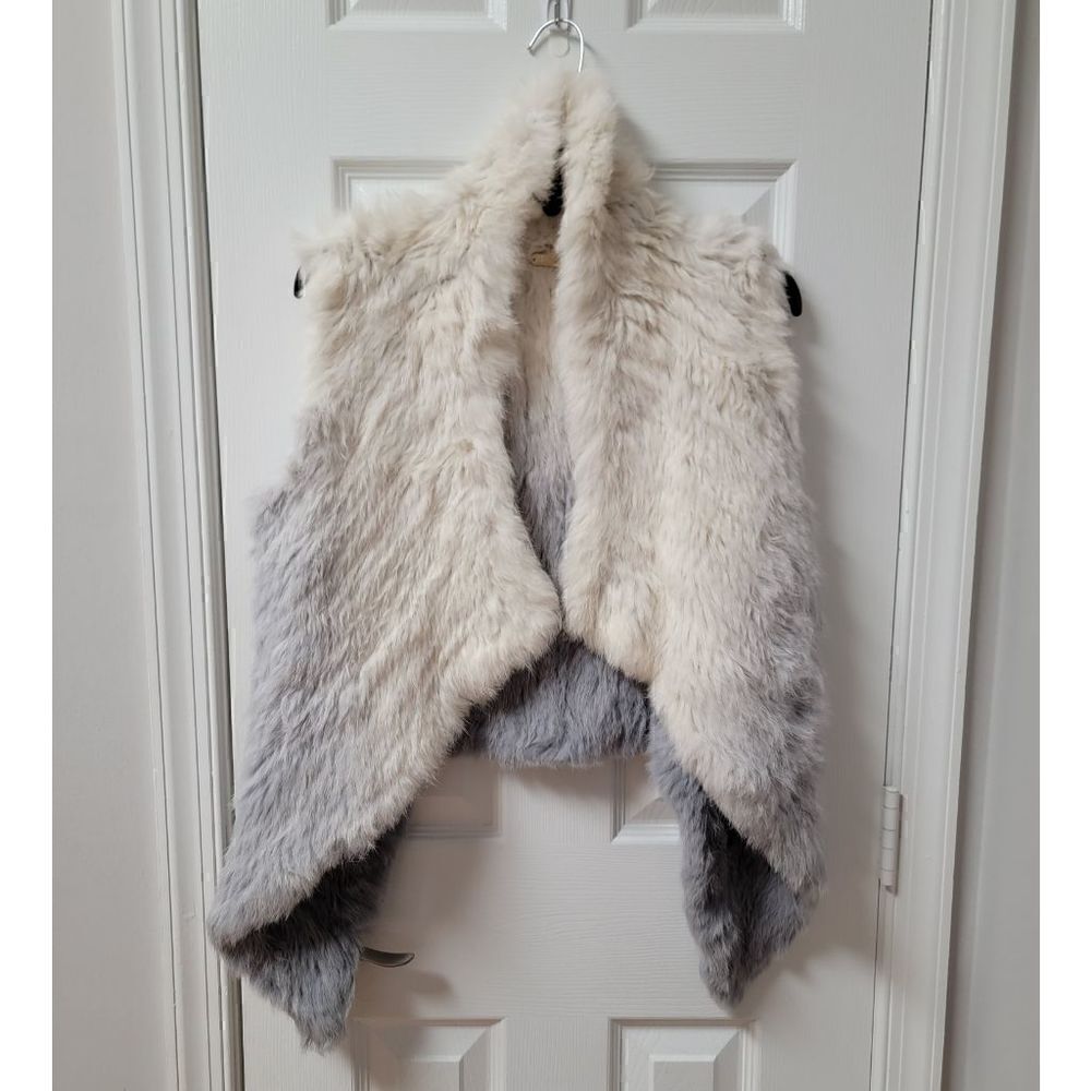 La Fiorentina Open Vest "Rabbit Fur" M